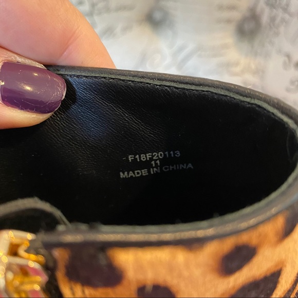 💥 Rachel Zoe Leopard Hair Booties - Picture 7 of 8